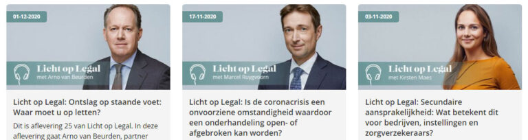 Bron: Licht op Legal podcast, VB&K Advocaten